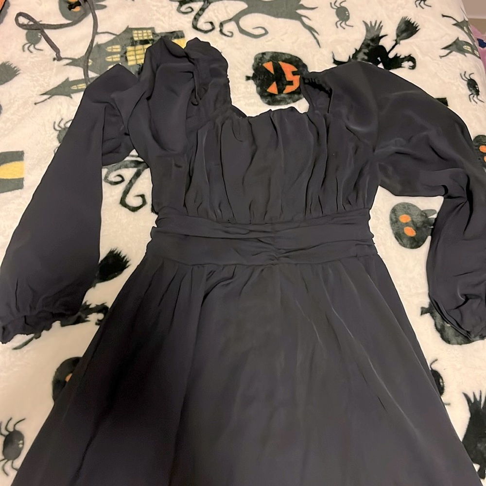 A black long dress!